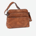 Classic shoulder bag, leather color