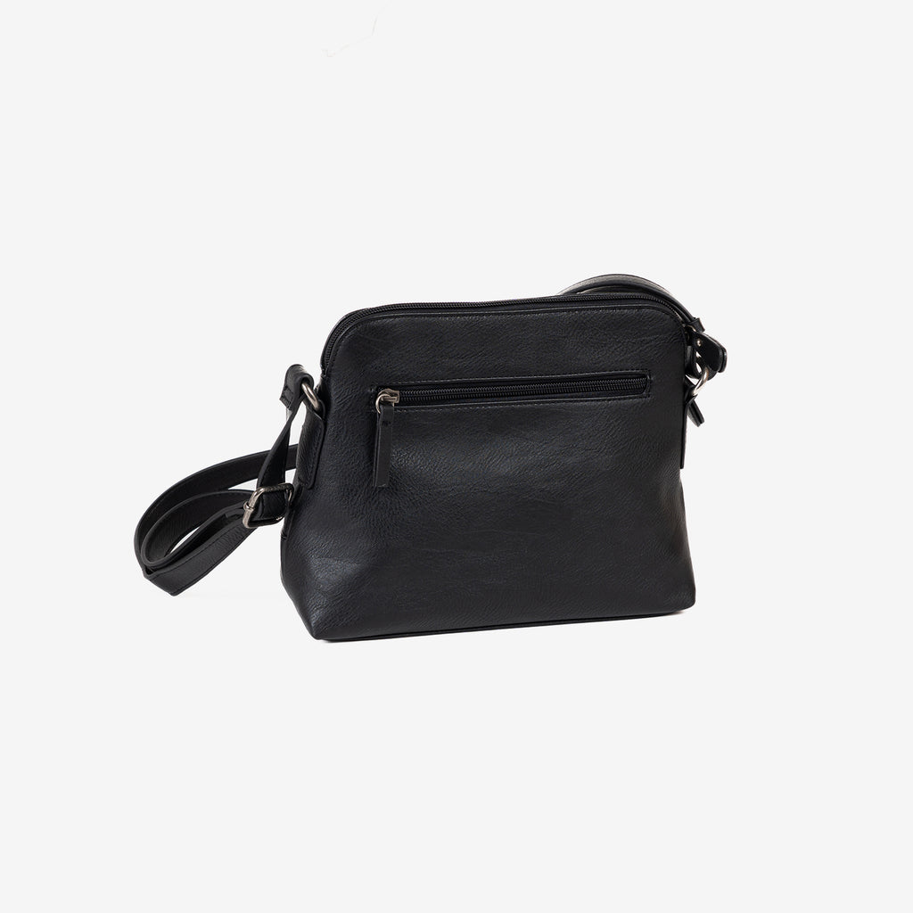 Classic shoulder bag, leather color