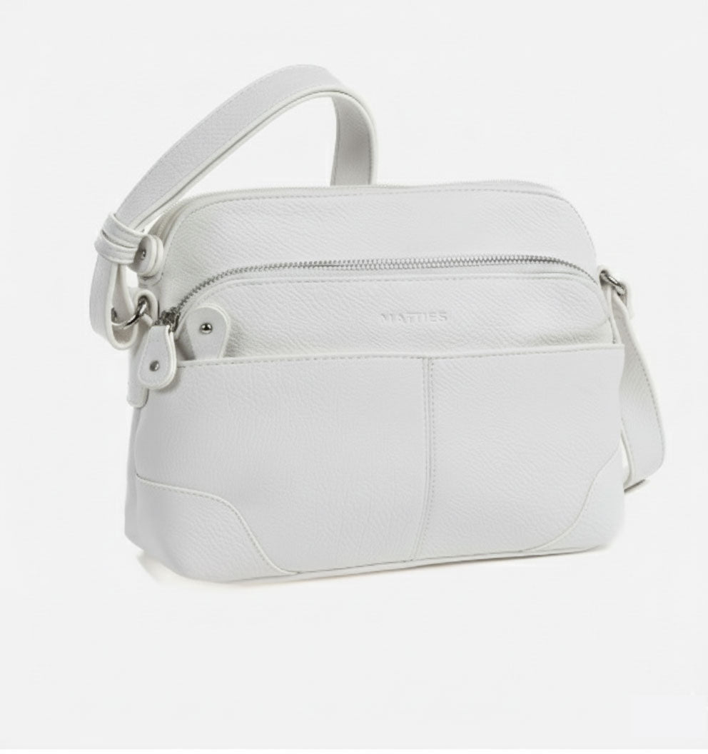 White Cross body Classic Bag
