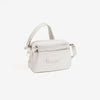 Shoulder bag, white, Classic Series. 24x17x8cm