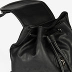 Tan unisex backpack
