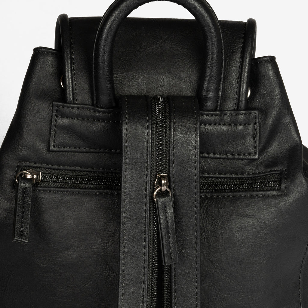 Tan unisex backpack