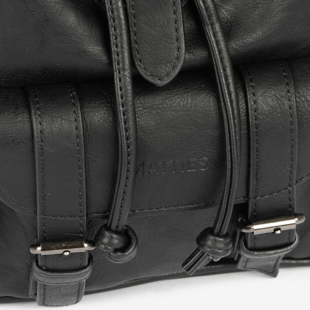 Tan unisex backpack
