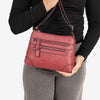 MINI BOLSO BANDOLERA PARA MUJER, SERIE MINIBAGS. 23x16x6,5 cm