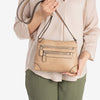 MINI BOLSO BANDOLERA PARA MUJER, SERIE MINIBAGS. 23x16x6,5 cm