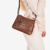 MINI BOLSO BANDOLERA PARA MUJER, SERIE MINIBAGS. 23x16x6,5 cm