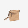 MINI BOLSO BANDOLERA PARA MUJER, SERIE MINIBAGS ESMERALDA. 21x21x6 cm