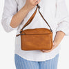 MINI BOLSO BANDOLERA PARA MUJER, SERIE MINIBAGS ESMERALDA. 20x13x8 cm