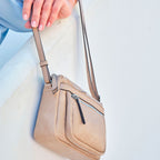 Bolso bandolera mujer, Serie Minibags. 20x15x06 cm
