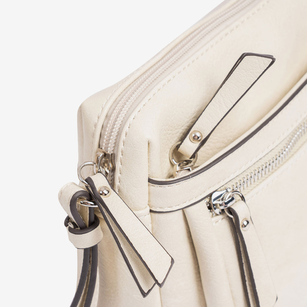 Bolso bandolera mujer, Serie Minibags. 20x15x06 cm