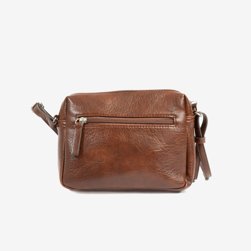 Bolso bandolera mujer, Serie Minibags. 20x15x06 cm