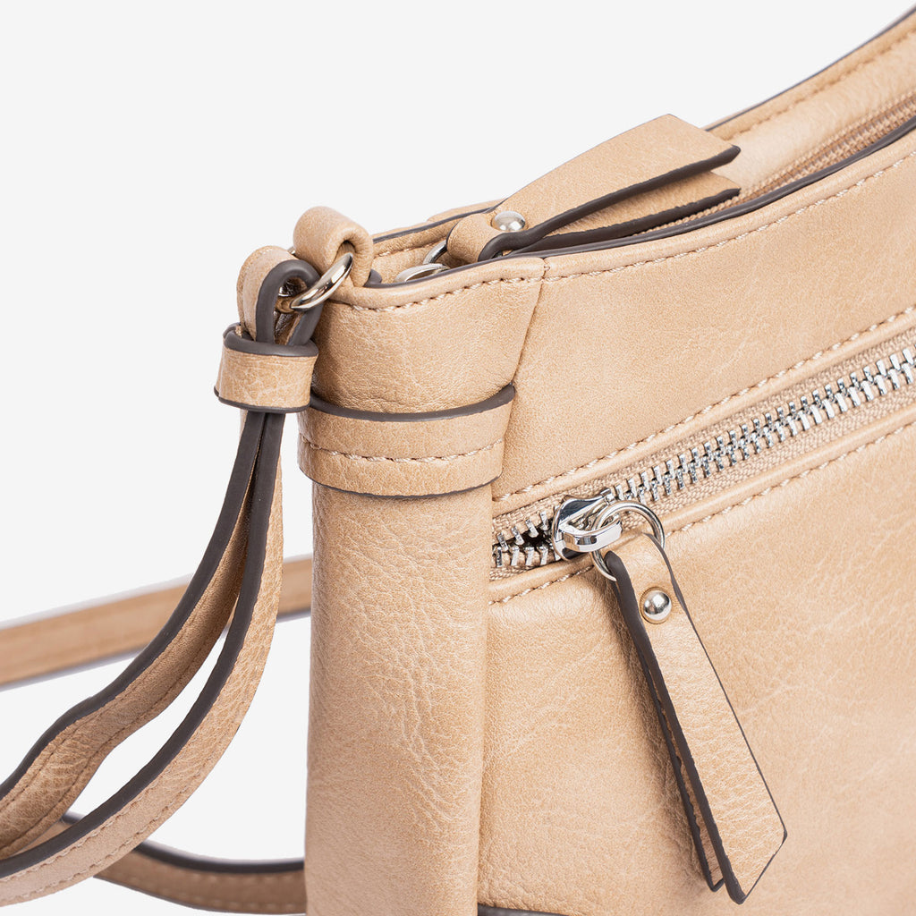 Bolso bandolera mujer, Serie Minibags. 21x15x5.5 cm