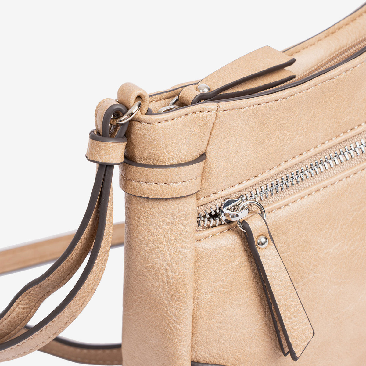 Bolso bandolera mujer, Serie Minibags. 21x15x5.5 cm
