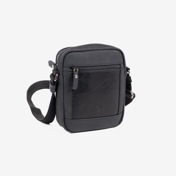 Bolso bandolera para hombre, Colección canvas. 17x22 cm