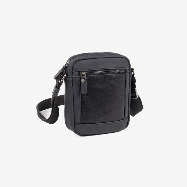 Bolso bandolera para hombre, Colección canvas. 16x20 cm