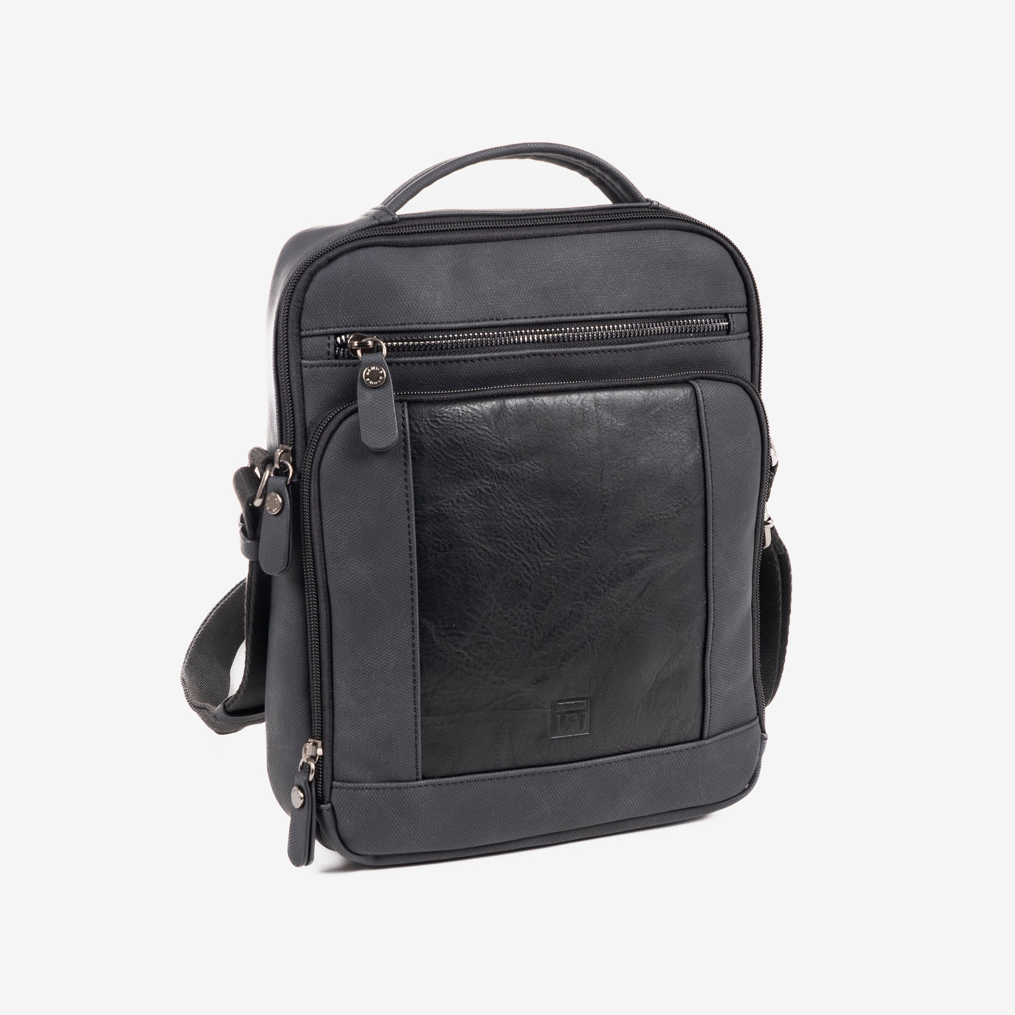 Bolso bandolera para hombre, Colección canvas. 23.5x30 cm