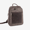 Backpack for men, black color, Canvas Collection. 27x36x9cm