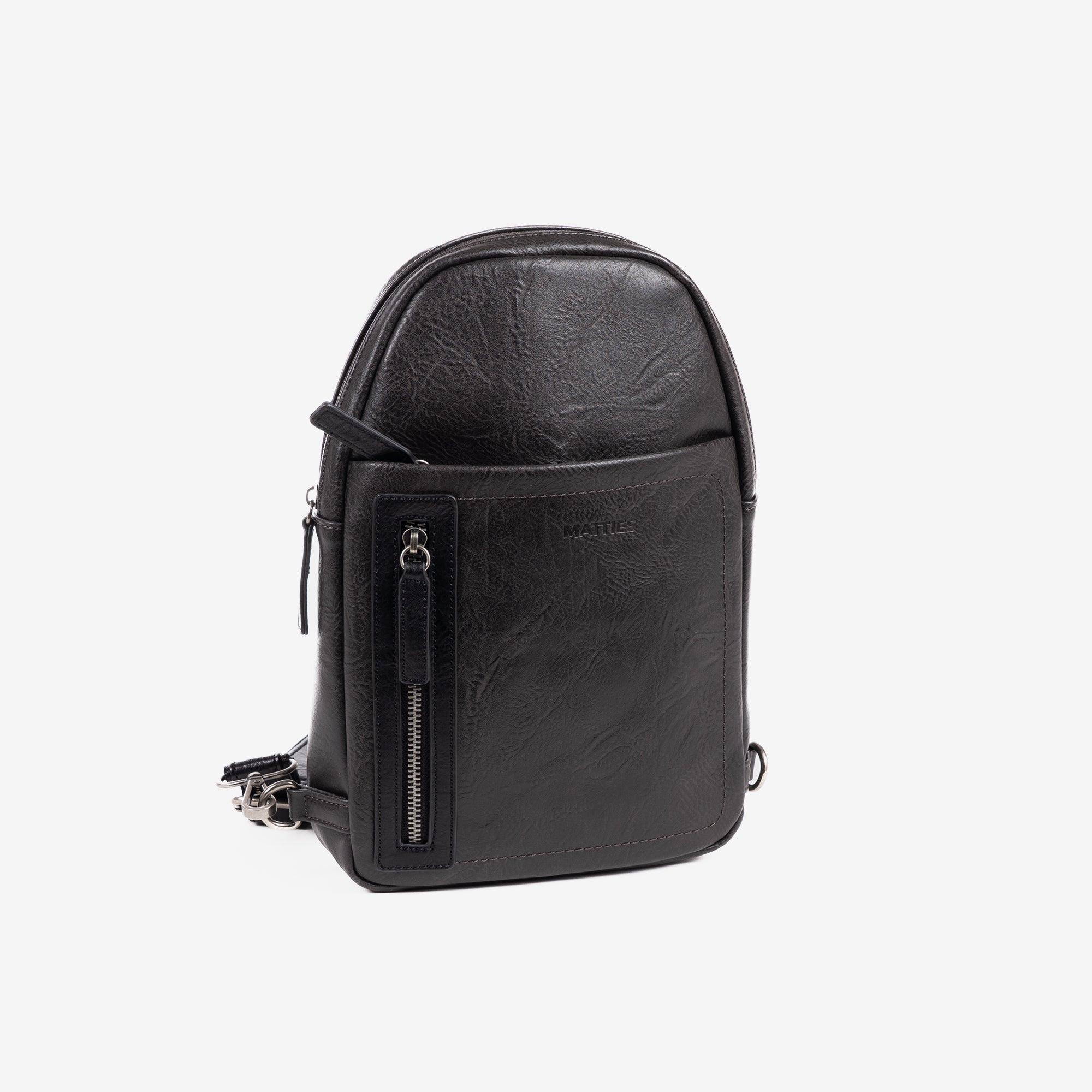Men's shoulder bag, leather color, Verota Collection. 20x30x05cm