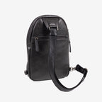 Men's shoulder bag, leather color, Verota Collection. 20x30x05cm