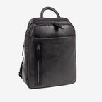Men's backpack, brown, Verota Collection. 27x36x09cm