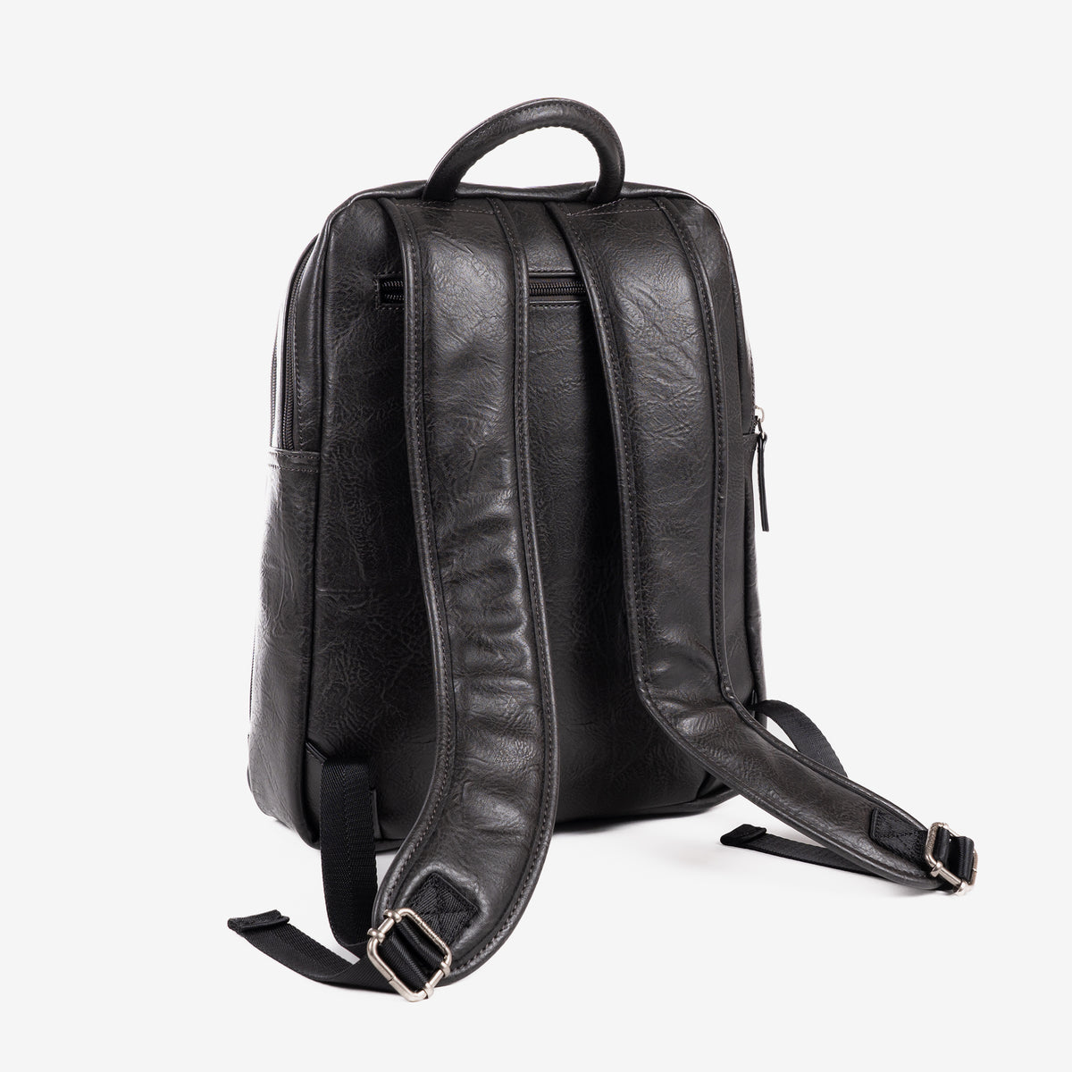 Men's backpack, brown, Verota Collection. 27x36x09cm