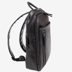 Men's backpack, brown, Verota Collection. 27x36x09cm