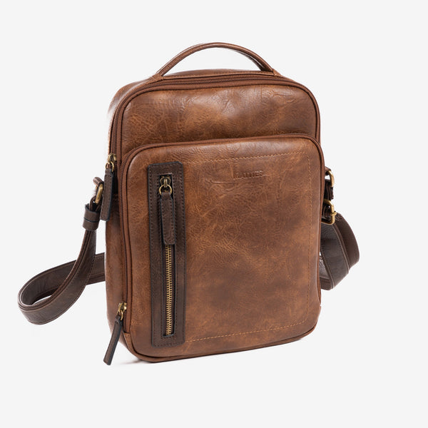 Bolso bandolera para hombre, Colección verota. 23.5x30x6 cm