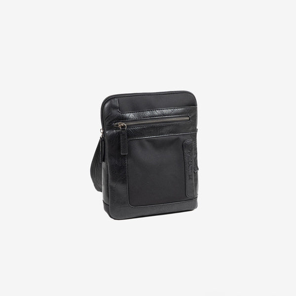 BOLSO BANDOLERA PARA HOMBRE, COLECCIÓN NYLON SPORT. 21.5x25x05 cm