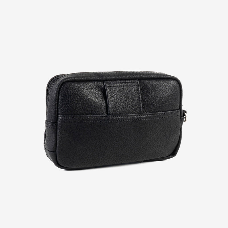 SMALL HAND BAG, COLOR Black, NEW NAPPA COLLECTION. 21x14x07 cm