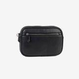 SMALL HAND BAG, COLOR Black, NEW NAPPA COLLECTION. 21x14x4.5 cm