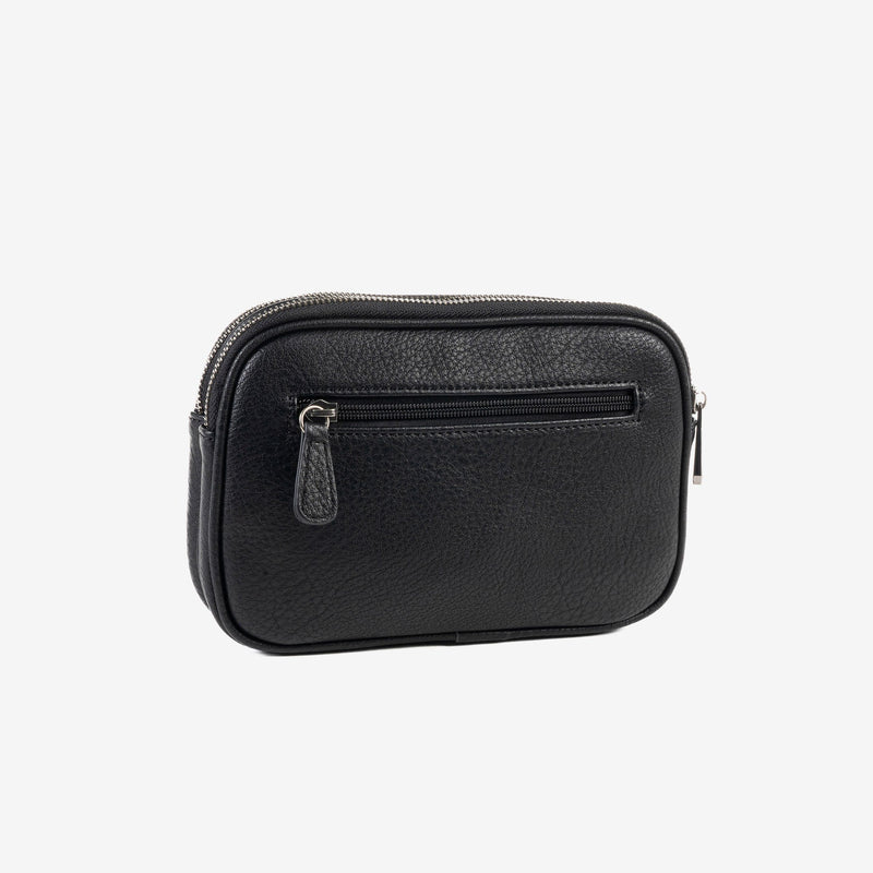 SMALL HAND BAG, COLOR Black, NEW NAPPA COLLECTION. 21x14x4.5 cm