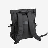 BACKPACK FOR MEN, COLOR Black, COLECCIÓN COATED NYLON. 30x42x15 cm