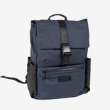 BACKPACK FOR MEN, COLOR Blue, COATED NYLON COLLECTION. 30x42x15 cm