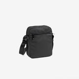 CROSSBODY BAG FOR MEN, COLOR Black, COATED NYLON COLLECTION. 19x24x07 cm