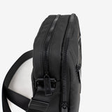 CROSSBODY BAG FOR MEN, COLOR Black, COATED NYLON COLLECTION. 19x24x07 cm