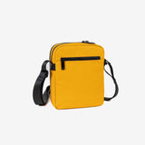 CROSSBODY BAG FOR MEN, Mustard color, COATED NYLON COLLECTION. 19x24x07 cm