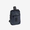 BOLSO BANDOLERA PARA HOMBRE, COLECCIÓN COATED NYLON. 19x27x7.5 cm