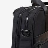 MEN'S BRIEFCASES, COLOR Black, FABRIC COLLECTION. 38x29x12 cm