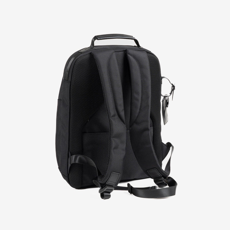 BACKPACK FOR MEN, COLOR Black, COLLECTION FABRIC. 31x40x12.5 cm