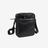 BOLSO BANDOLERA PARA HOMBRE, COLECCIÓN COW SILKY/LEATHER. 19x24 cm