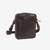 BOLSO BANDOLERA PARA HOMBRE, COLECCIÓN COW SILKY/LEATHER. 19x24 cm