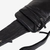 BOLSO BANDOLERA PARA HOMBRE, COLECCIÓN COW SILKY/LEATHER. 17x25 cm