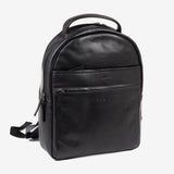 MOCHILA PARA HOMBRE, COLOR Negro, COLECCIÓN COW SILKY/LEATHER. 30x37 cm