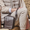 Bolso bandolera para hombre, Serie Classic Sport. 17x22 cm