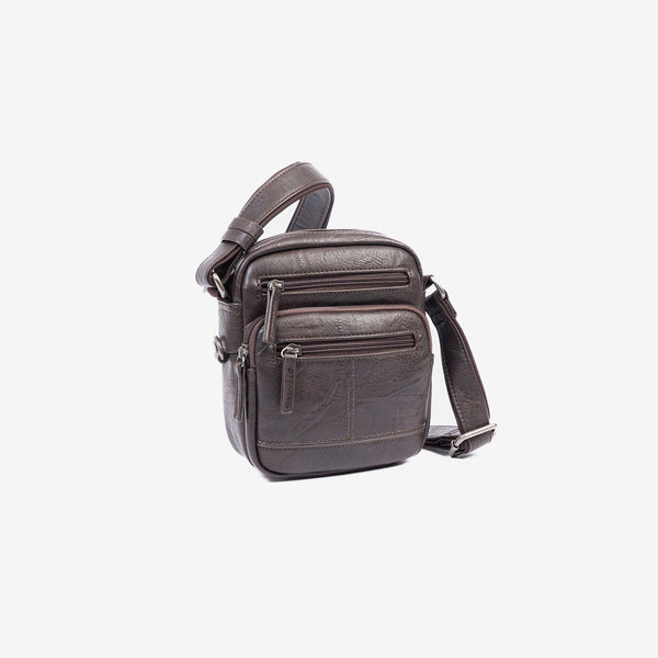 Bolso bandolera para hombre, Serie Classic Sport. 15x18 cm