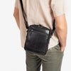 Bolso bandolera para hombre, Serie Classic Sport. 19x24 cm