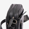 Men's crossbody bag, brown color, Youth Series. 17x22 cm