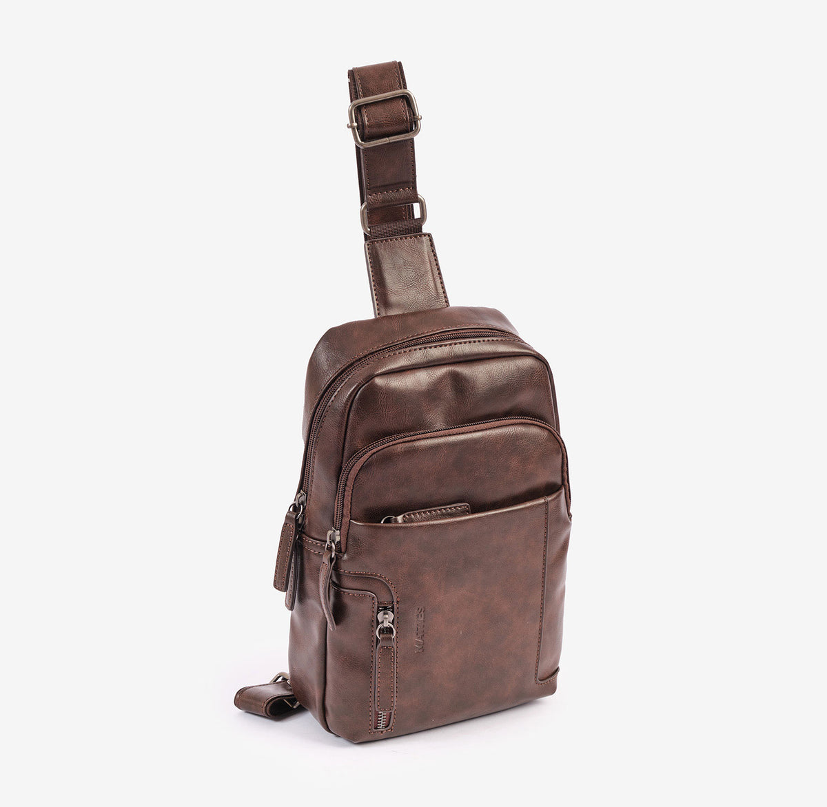 Bolso bandolera para hombre, Serie Juvenil. 19x29x06 cm
