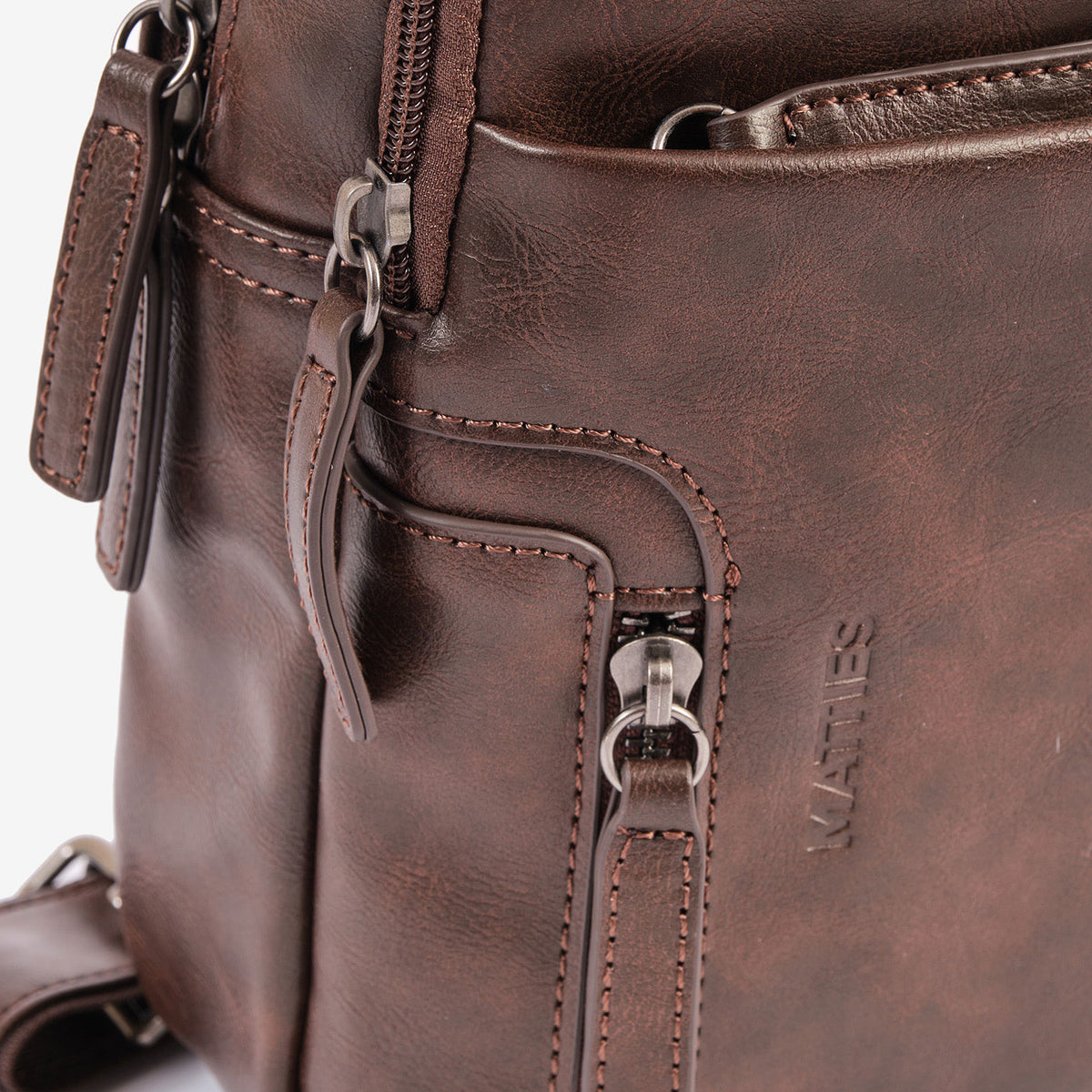 Men's messenger bag, Youth Series. 19x29x06 cm