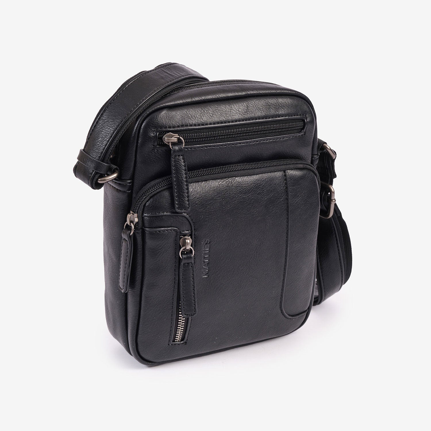 Bolso bandolera para hombre, Serie Juvenil. 19x24x7.5 cm